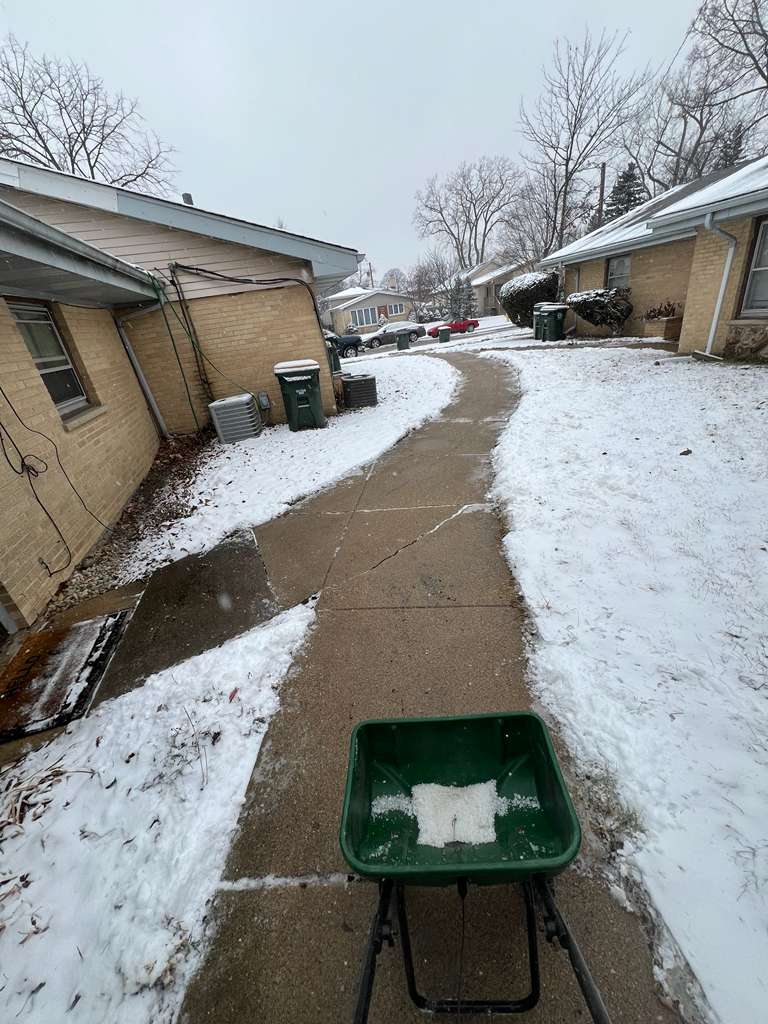 Ice management and salt application - Northbrook